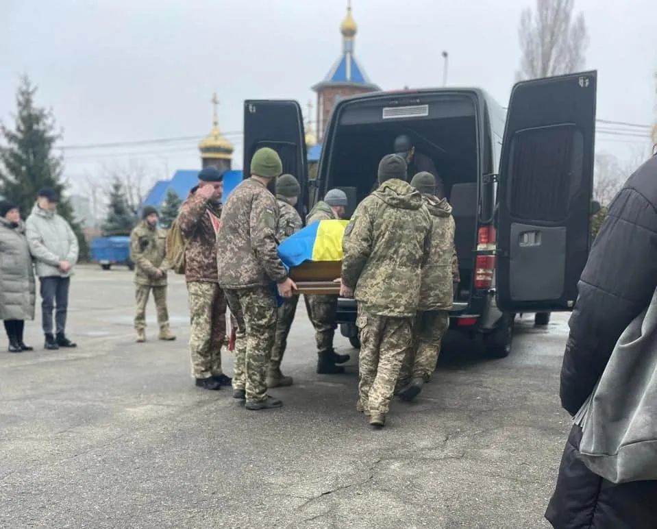 Похорони Андрія Трощия
