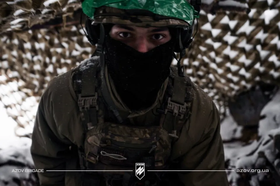 АЗОВ на позиціях у лісах Кремінної