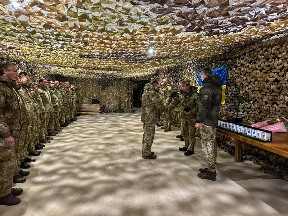 Нагородження бійців Луганського прикордонного загону