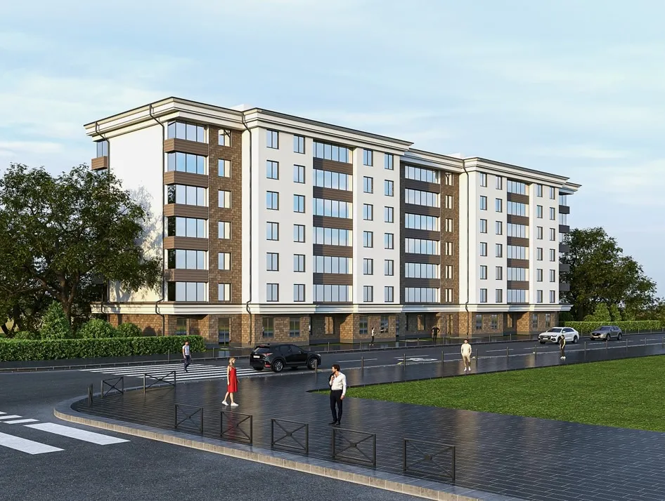 Проєкт будівництва нових багатоповерхових будинків у Гостомелі