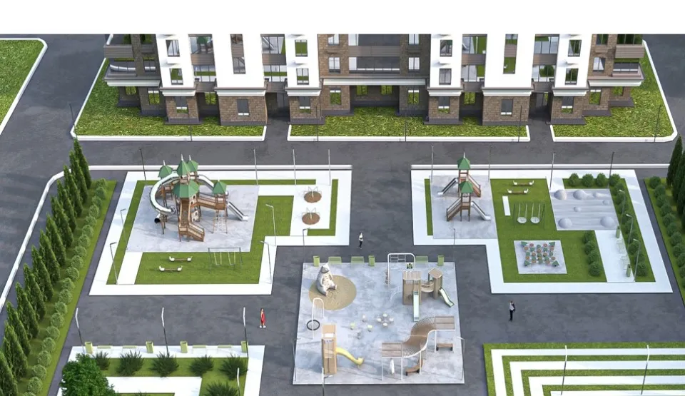 Проєкт будівництва нових багатоповерхових будинків у Гостомелі