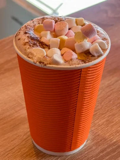 Какао з зефірками