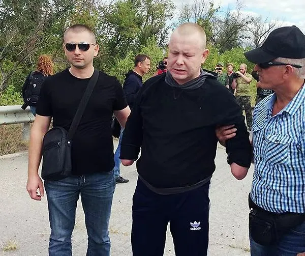 Жемчугов після звільнення з полону/УП