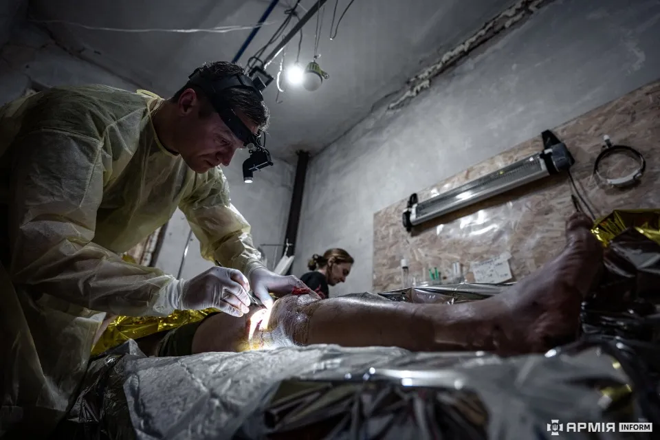 робота стабілізаційного пункту біля Авдіївки