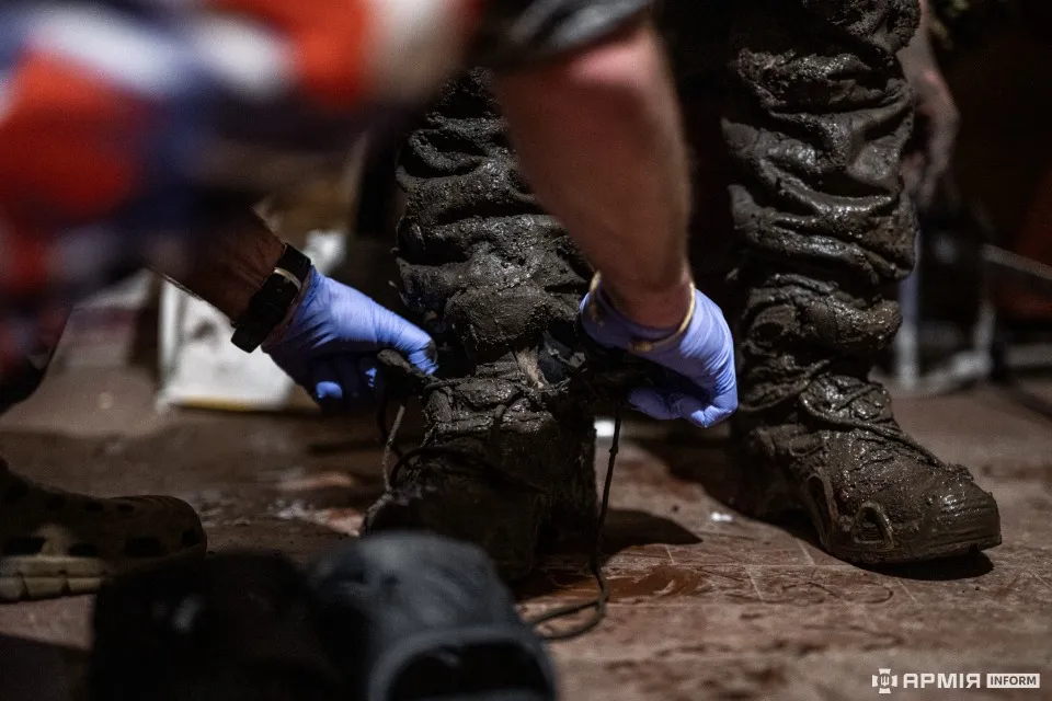 робота стабілізаційного пункту біля Авдіївки