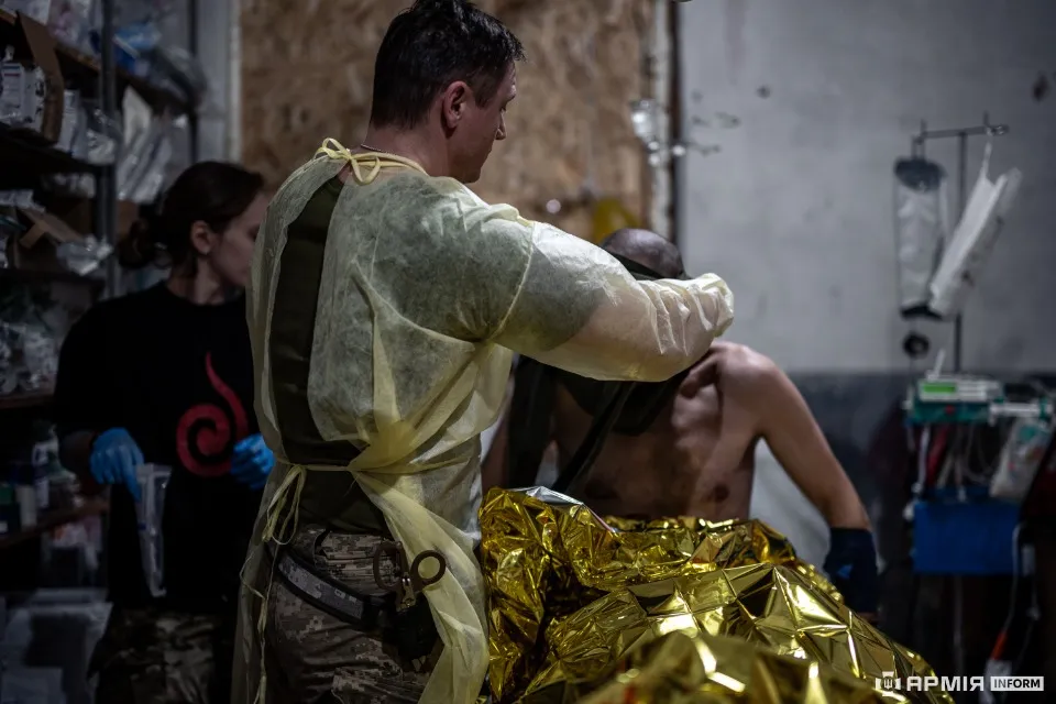 робота стабілізаційного пункту біля Авдіївки