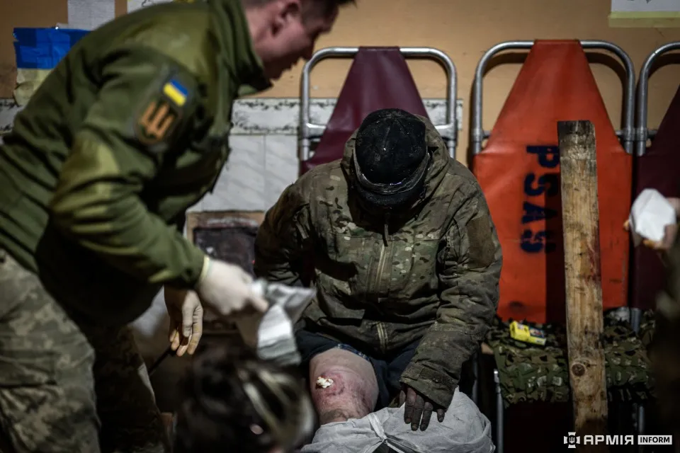 робота стабілізаційного пункту біля Авдіївки