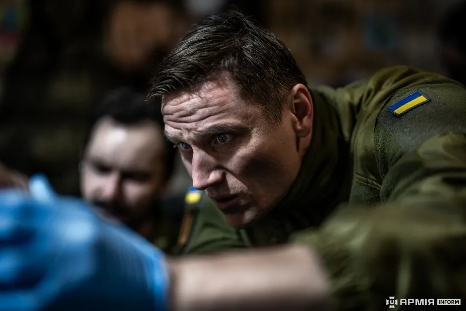 робота стабілізаційного пункту біля Авдіївки