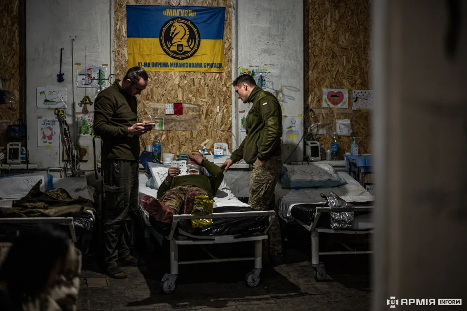 робота стабілізаційного пункту біля Авдіївки