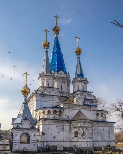 Святогірська лавра, лютий 2024