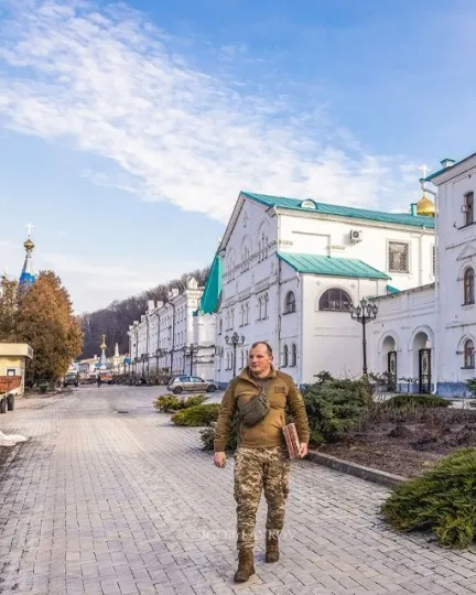 Святогірська лавра, лютий 2024