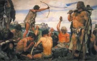 Люди пізнішого палеоліту. Джерело: discover.in.ua