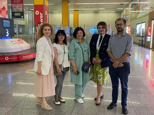 Приїзд до Косово Марини Животкової та колег
