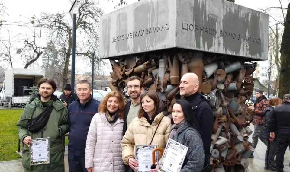 монумент в Ірпіні