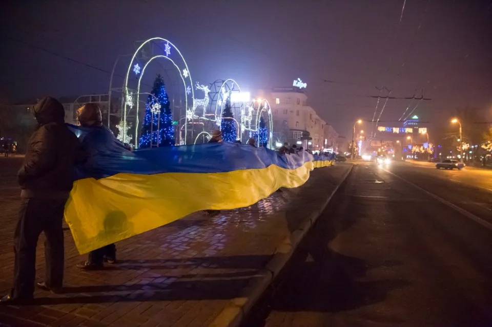 прапор луганський євромайдан Максим Радуш