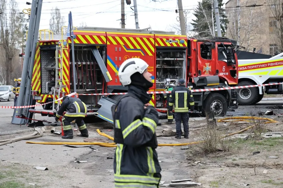 НАСЛІДКИ АТАКИ НА ХАРКІВ