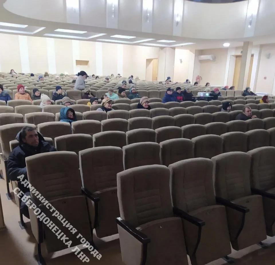 кіносеанси в окупованому Сєвєродонецьку