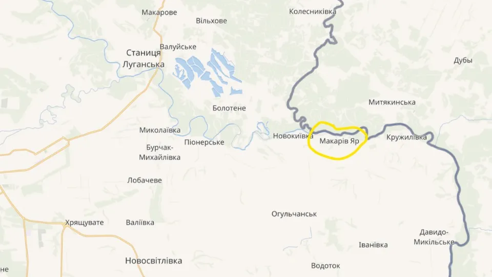 the village of Makariv Yar