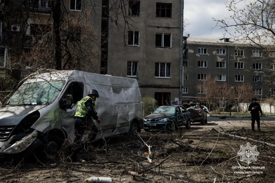 Харків влучання в місті