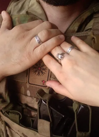 Фото Марини Лютої з її чоловіком