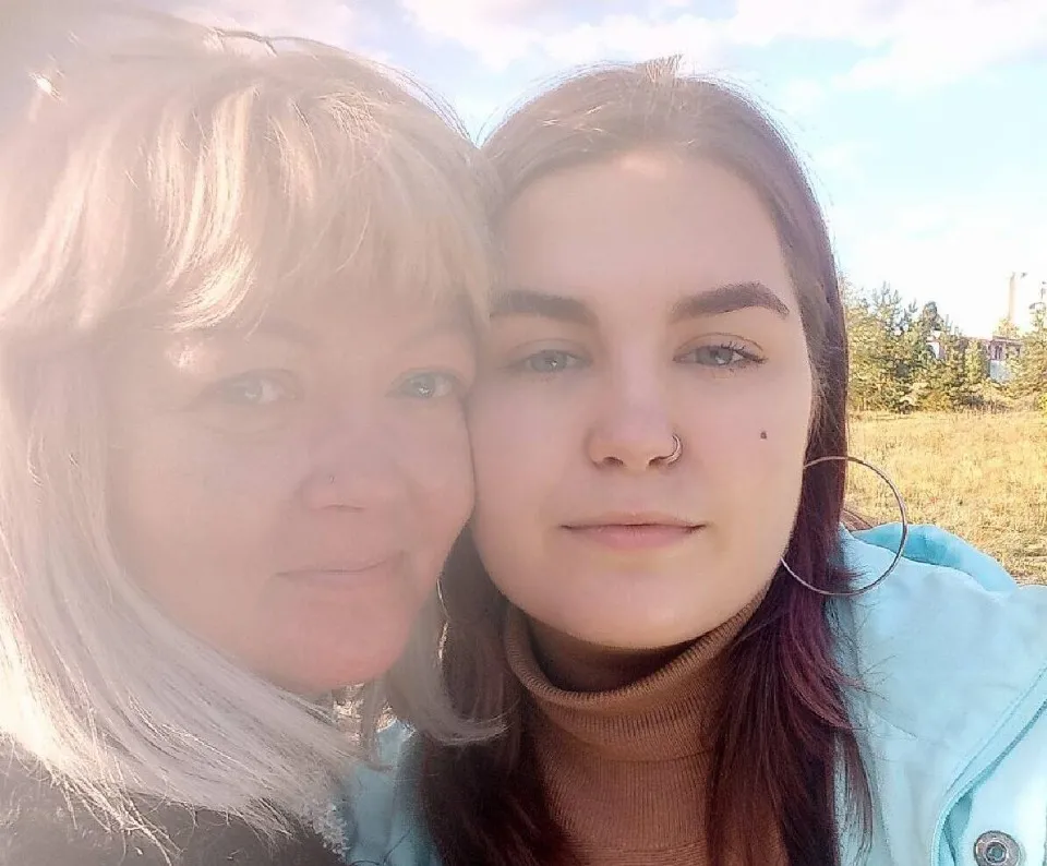 Анастасія разом з мамою. Фото: Анастасія Смірнова