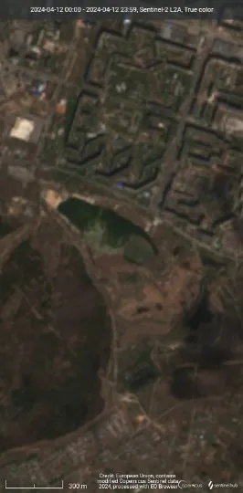 Чисте озеро в Сєвєродонецьку