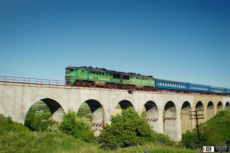 міст-віадук на Луганщині