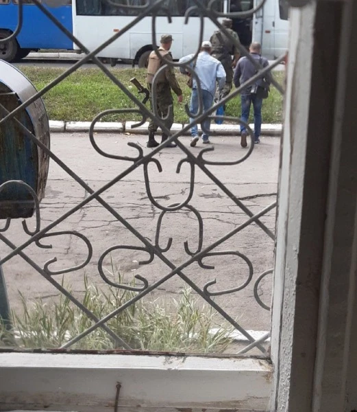 Окупований Антрацит, фото з соцмереж 