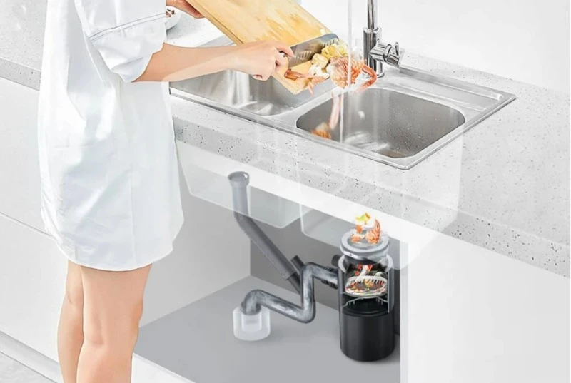 Мойка с измельчителем отходов