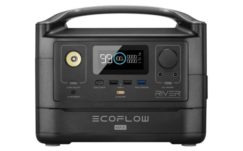 Переносная электростанция EcoFlow RIVER MAX (EFRIVER600MAX-EU)
