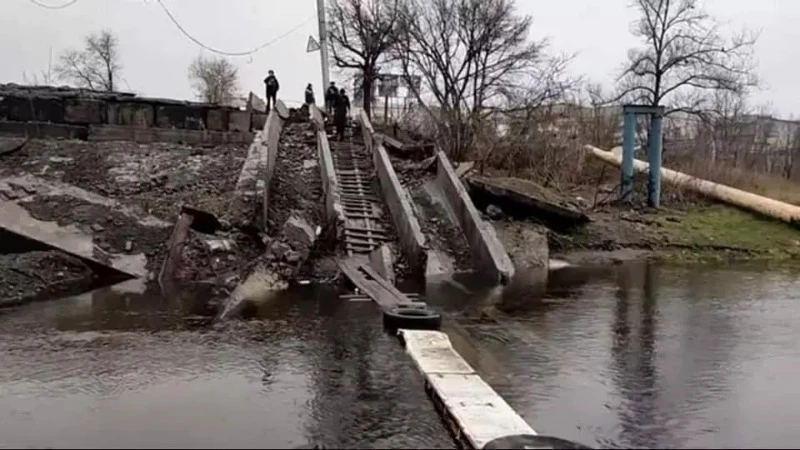 «Пункт незламності — Бахмут». Кадр з фільму