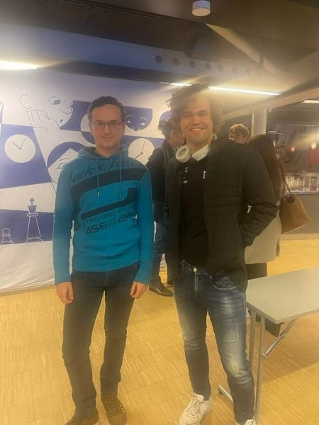 Семен Мітусов та Маркус Карлсен