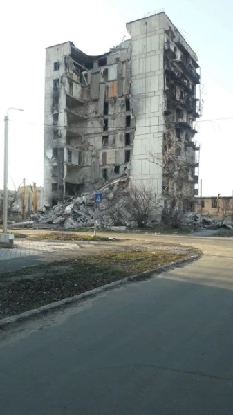 Обвал будинку Сєвєродонецьк