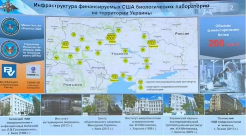 US and NATO military facilities were created in Ukraine under the guise of biolaboratories